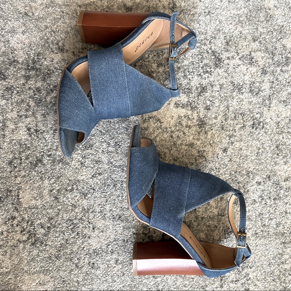 Jean Chunky Heel